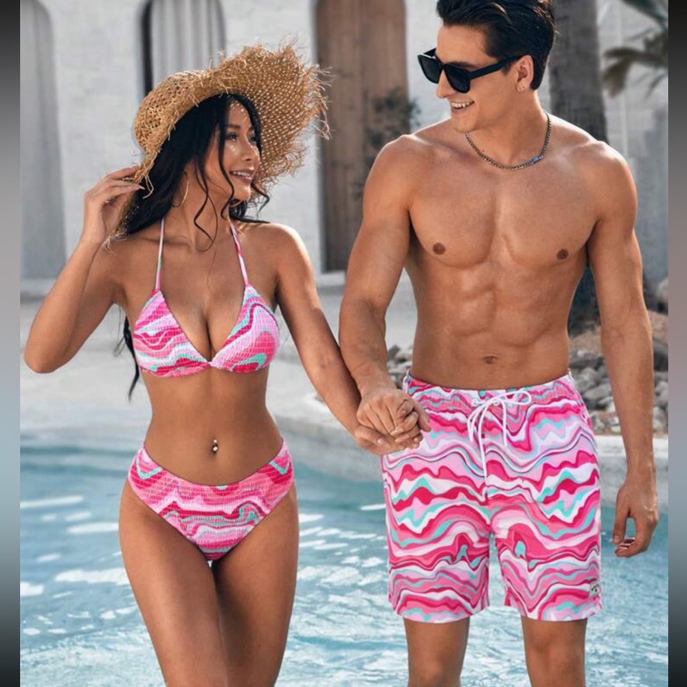 Matching Couple Bathing Suit Bikini Set